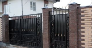Купить распашные ворота кованные Наро-Фоминск, цена от 4745 руб.